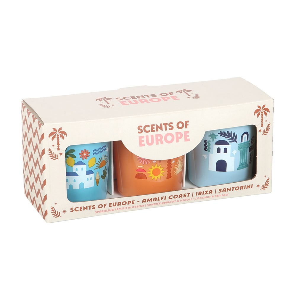 Something Different - Scents of Europe Trio Bougie Parfumée - Multicolore